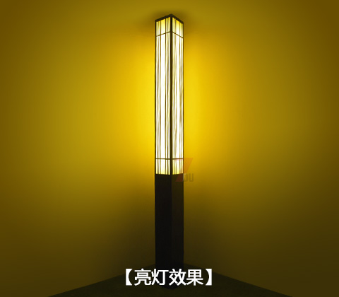 (QDJGDZ-021)现代简约方形园林草莓视频APP色情柱开灯效果
